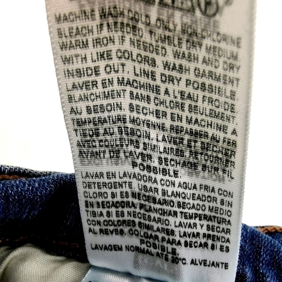 Levi's 515 Women's 6 Blue Capris Red Tag Jeans - Picture 12 of 16